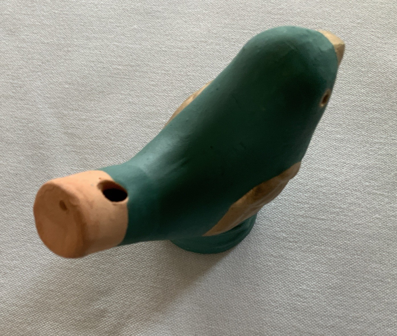 Peruvian Andean Clay Bird Whistle