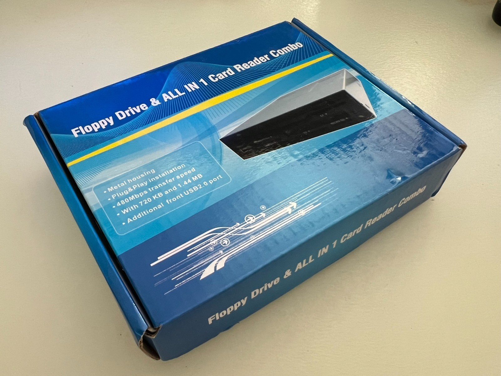 Floppy Drive & All in 1 Cardreader Combo with USB port - NM-003