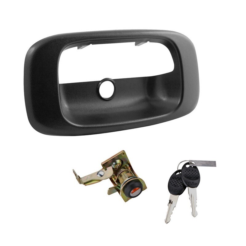 Tailgate Lock Handle Bezel For 99-07 Chevy Silverado GMC Sierra 1500 2500 3500