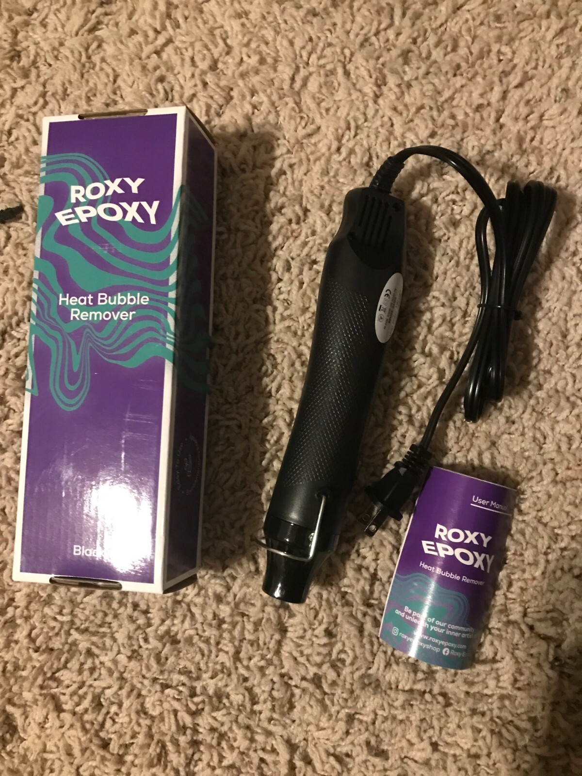 LOT OF 2: ROXY EPOXY HEAT BUBBLE REMOVER ....NEW/ BOXED!!