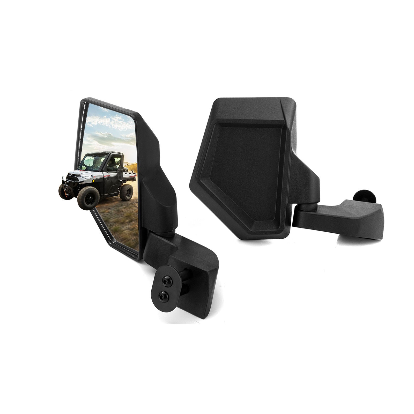 2889241 Side View Mirrors Door Mounted for Polaris Ranger 1000 /XP 1000 Crew