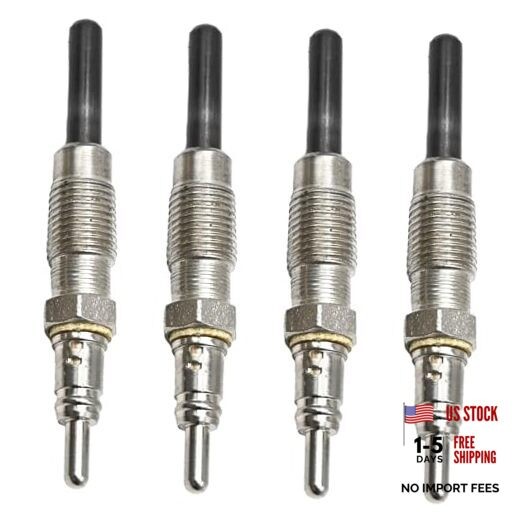 4 Pcs 01180400 6670989 Glow Plug Replacement for Deutz Engine 2011 1011