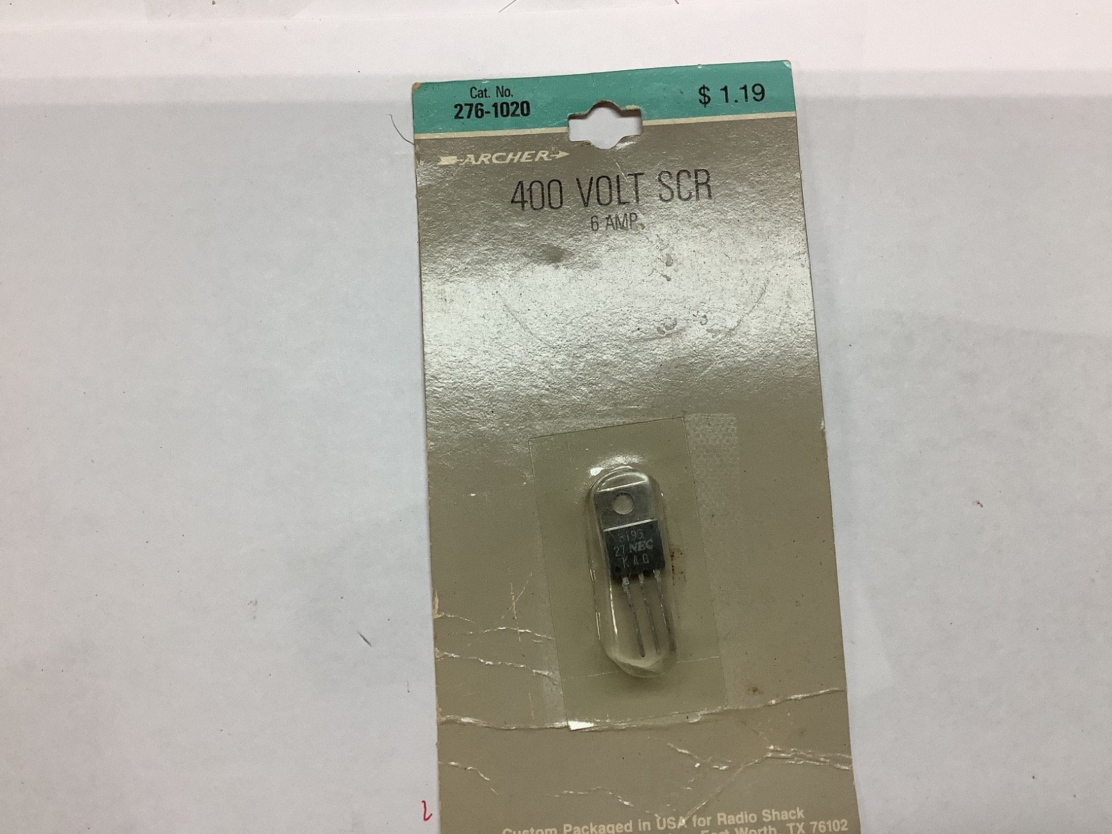 400 V 6 amp SCR archer 276–1020  nos
