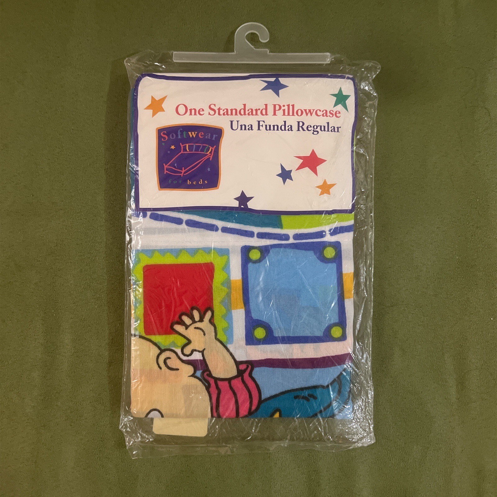Vintage Rugrats Pillow Case (fits Pillow 20in X 30) Phil And Lil