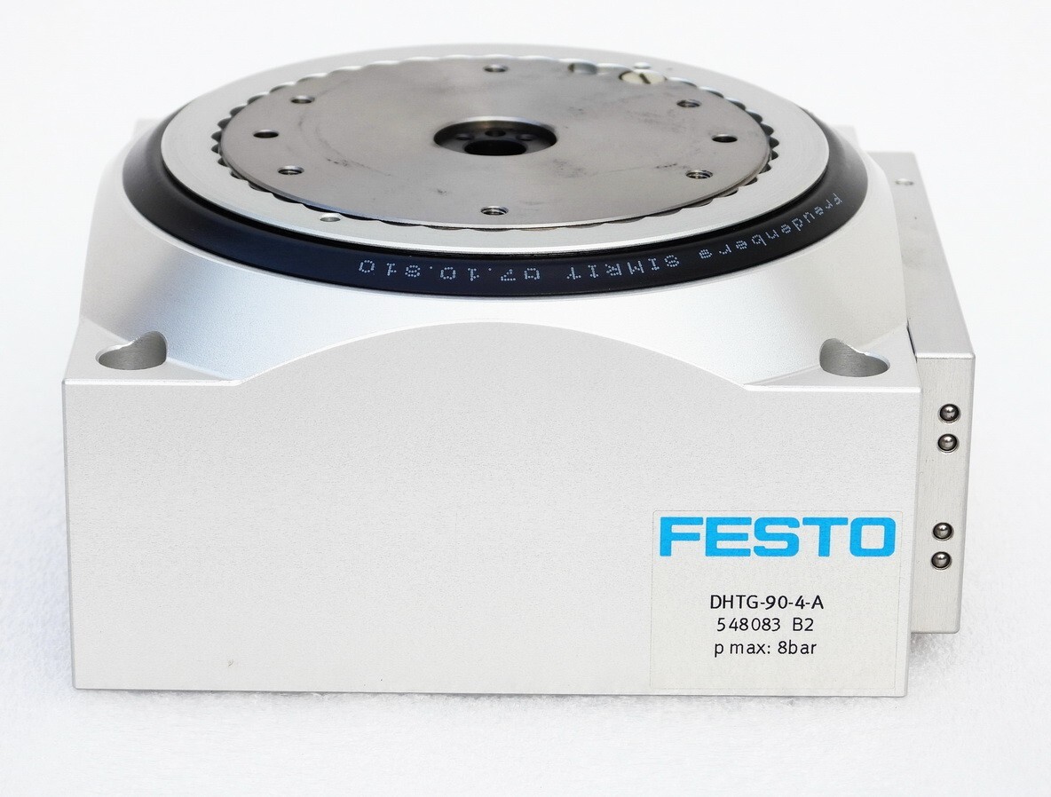NEW FESTO MODEL DHTG-90-4-A 548083 SERIES-B PNEAUMATIC ROTARY INDEXING TABLE