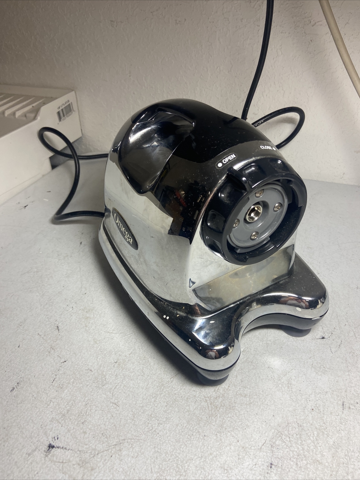 Omega 8006 Juicer Juice Extractor Replacement Motor Base Only Chrome