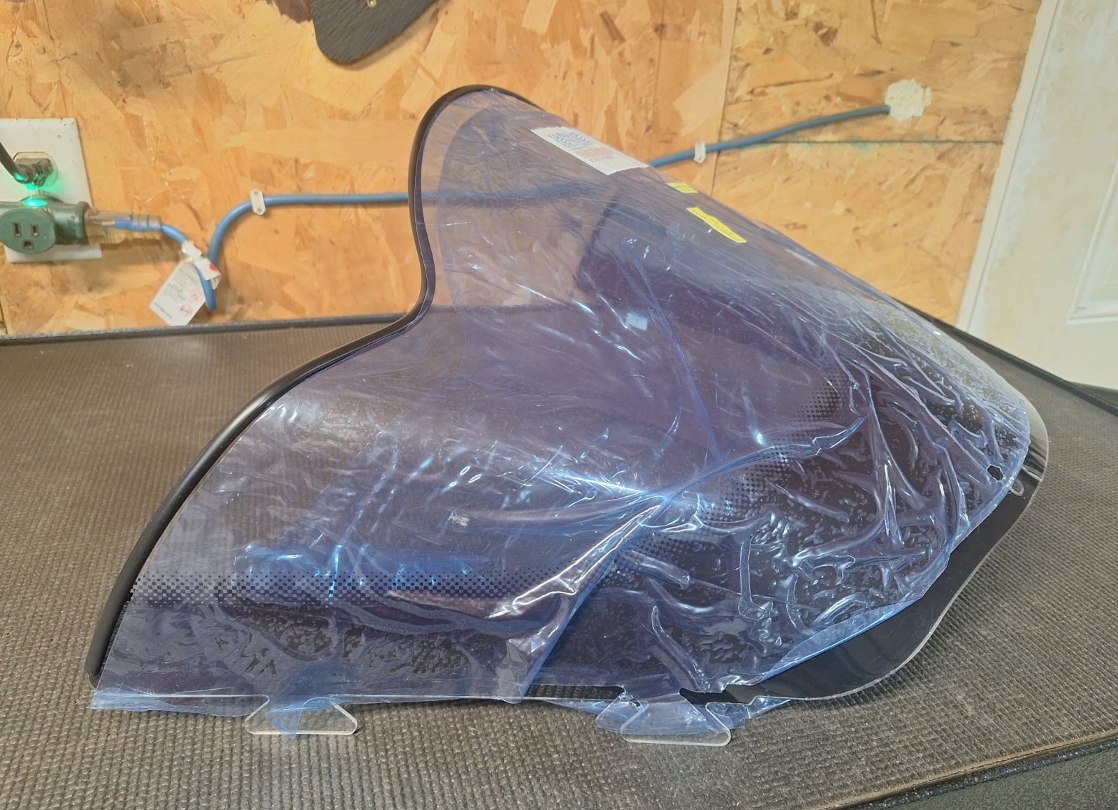 OEM Yamaha Snowmobile Windshield 8DN-77210-00-BK