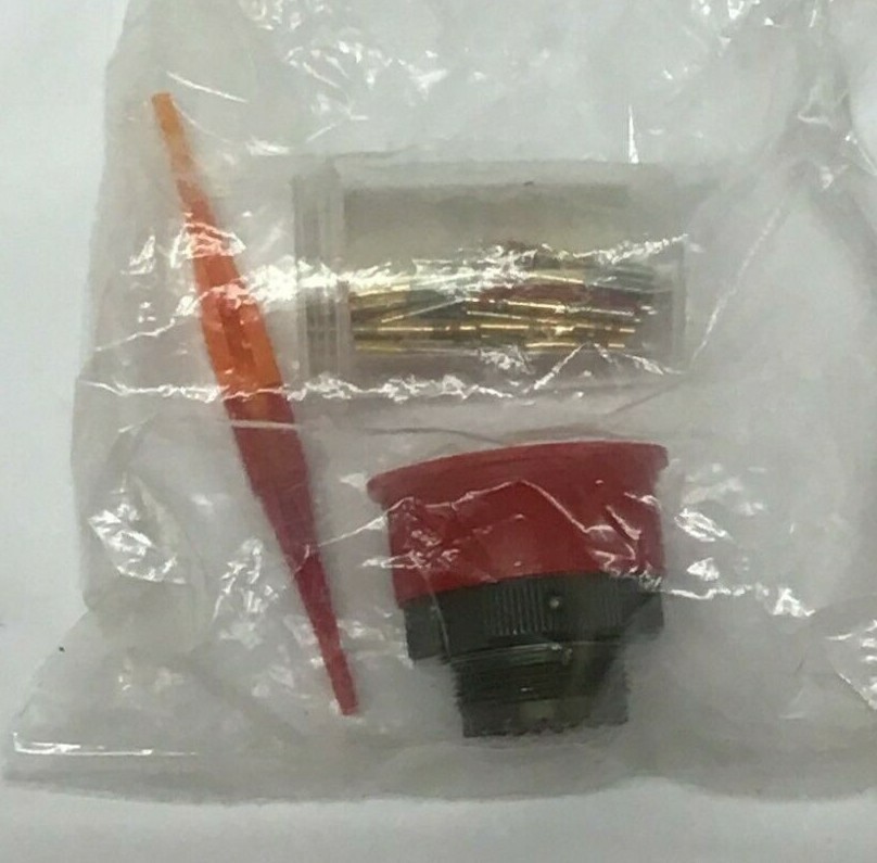 NEW Amphenol D38999/26WD19SN Mil-Spec Connector w/ Pins M39029/56-351