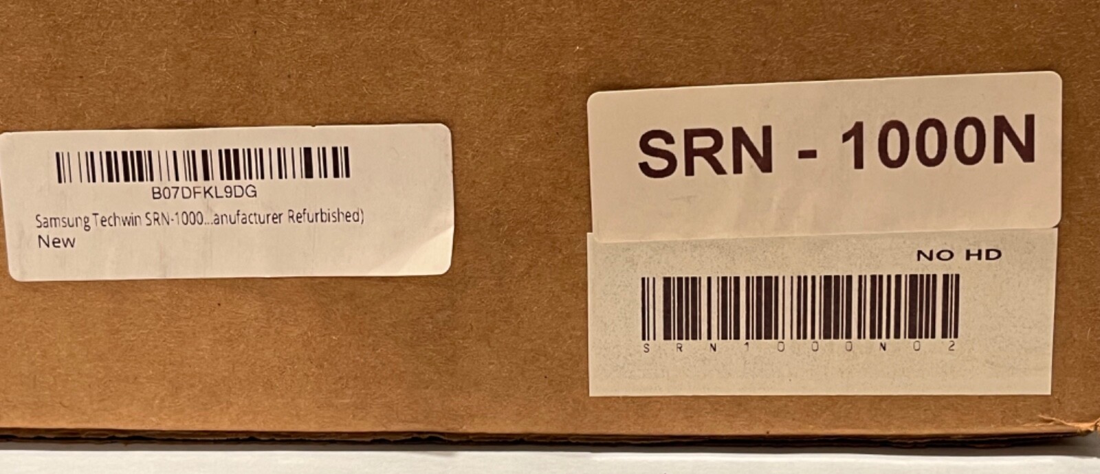 SAMSUNG SRN 1000 64 CHANNEL 100 Mbps NETWORK VIDEO RECORDER NO HDD