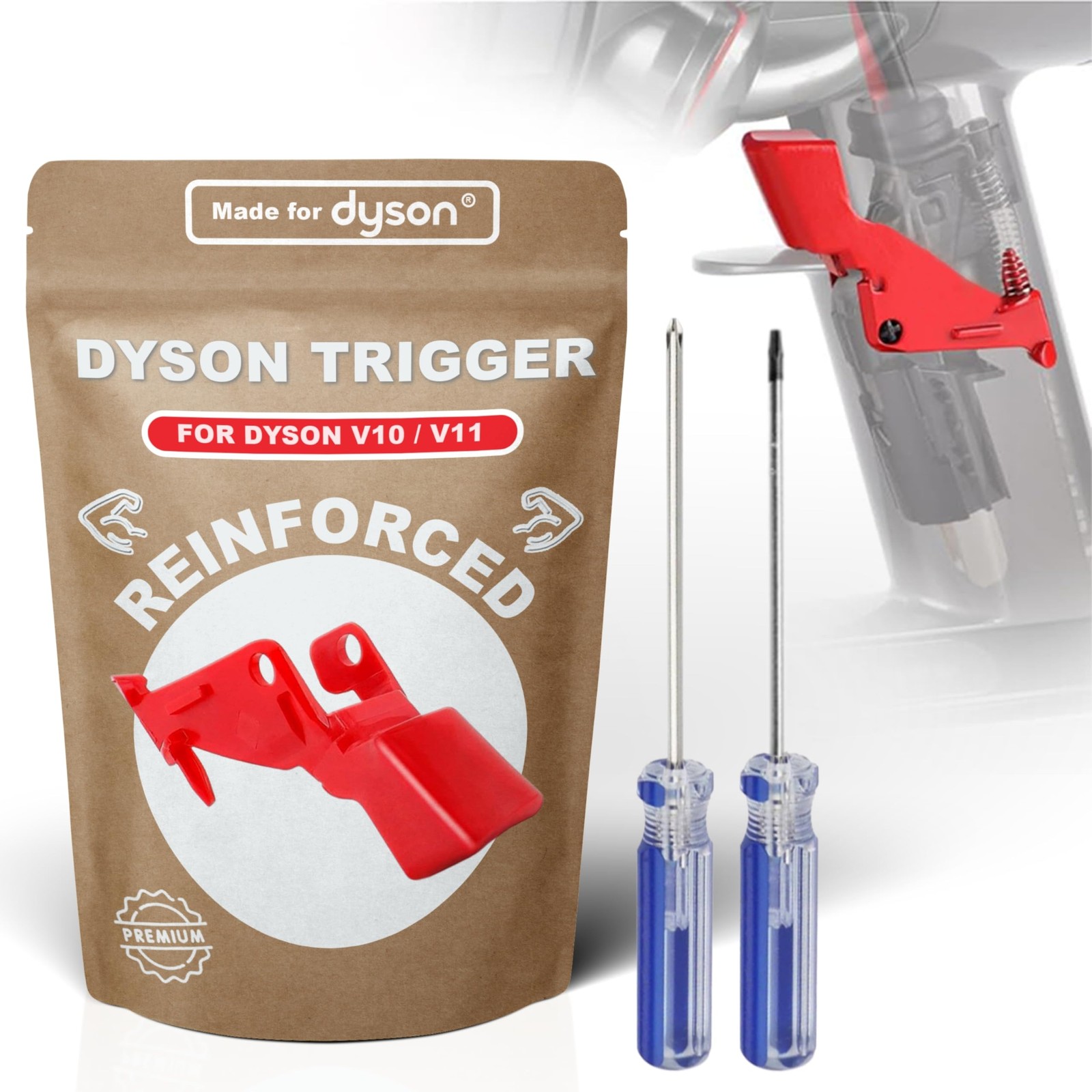 Extra Reinforced Button Switch Compatible with Dyson V11 trigger Replacement ...