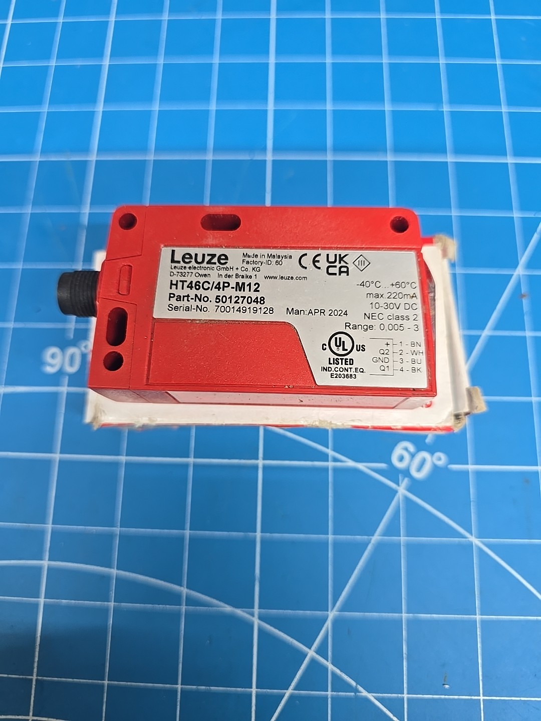 Leuze HT46C/4P-M12  50127048