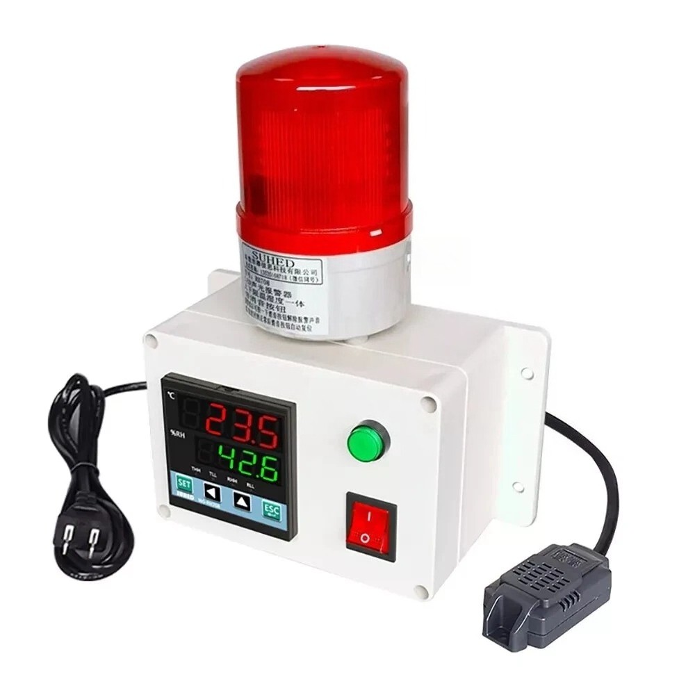 Intelligent Over High And Low Temperature And Humidity Alarm Limit Sensor 105dB