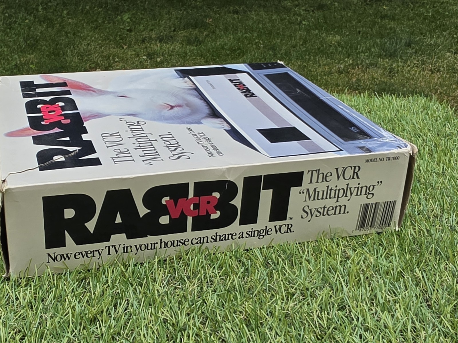 Vintage Rabbit VCR Multiplying System TR-7000 Transmitter & Receiver VHS NEW*