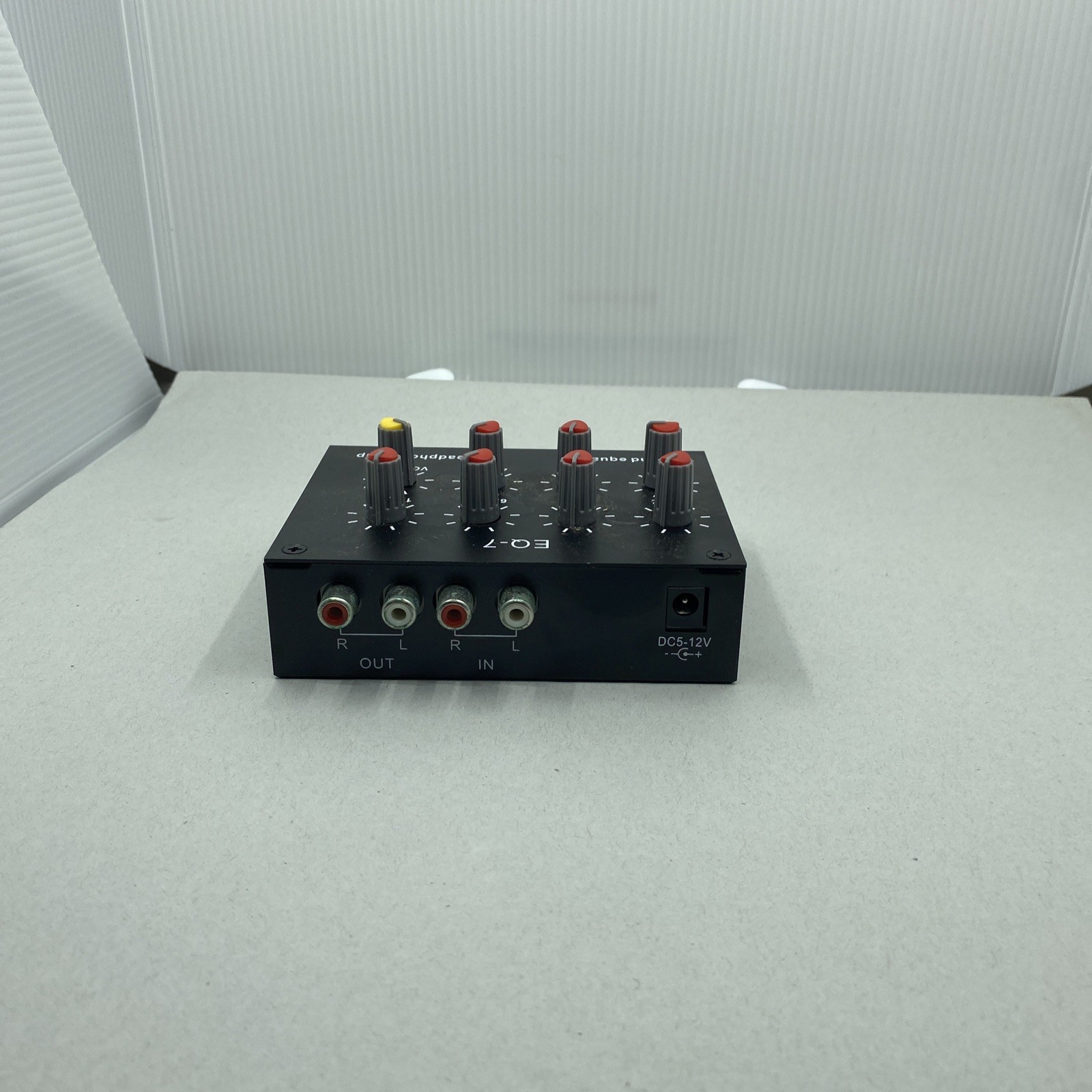 EQ7 Car Audio Headset Amplifier 7Band EQ Equalizer Digital Sound