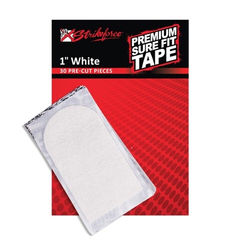 (1 Pack) KR Strikeforce Sure Fit Bowling Thumb Insert Tape 1" White 30 Piece