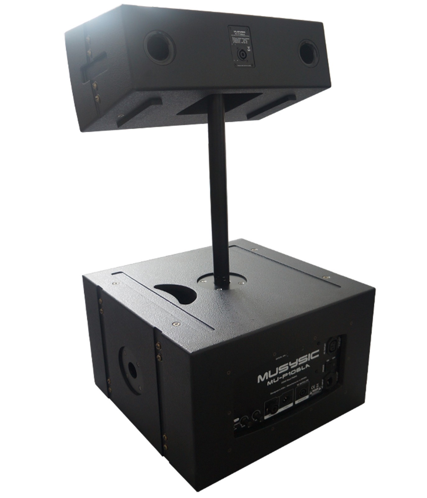MUSYSIC Professional Line Array Active 4000W 15" Base with 2x8" Speaker System