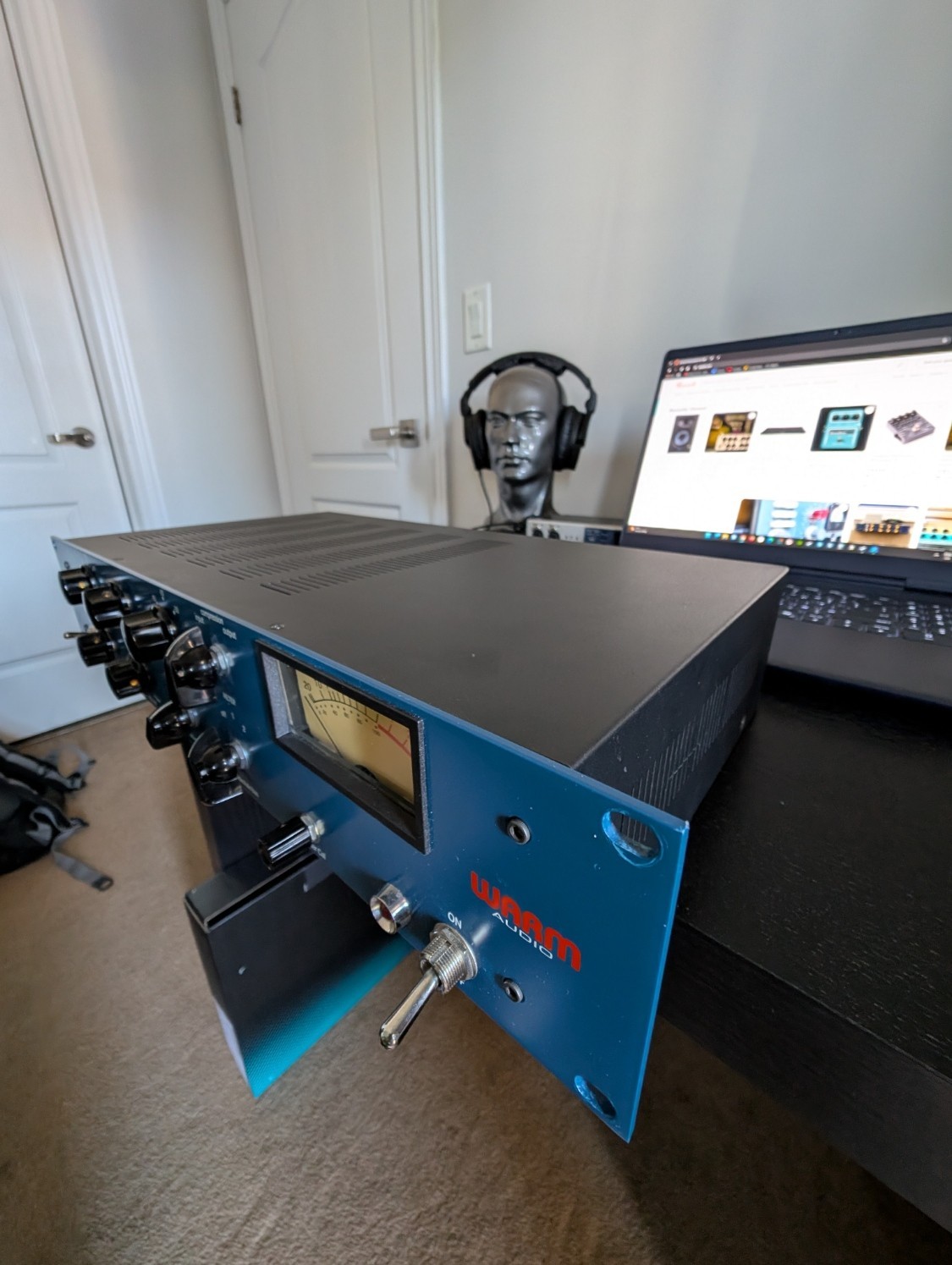 Warm Audio WA-1B Tube Opto Compressor Blue