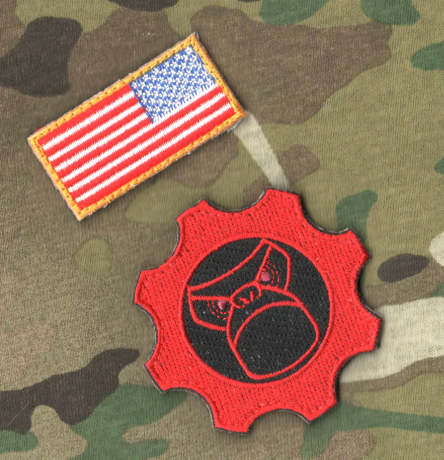 NATO ISAF JOINT SP OPS TASK FORCE JSOTF-A vêlkrö PATCH: US FLAG@CAMP LEATHERNECK