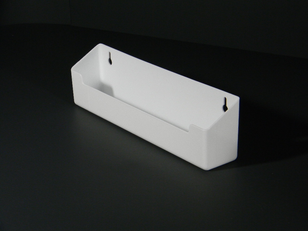 KV Tip Out Tray / Tub for Sink Front 11" WHITE