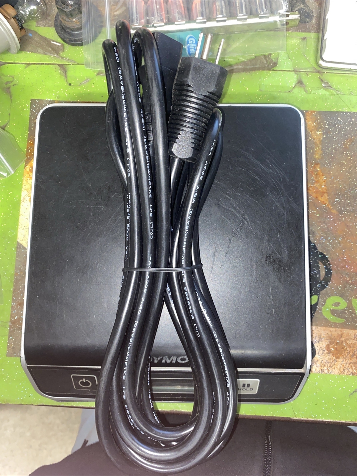 Hospital grade AC Power Cord for Electric Hospital Bed, Part #E74893