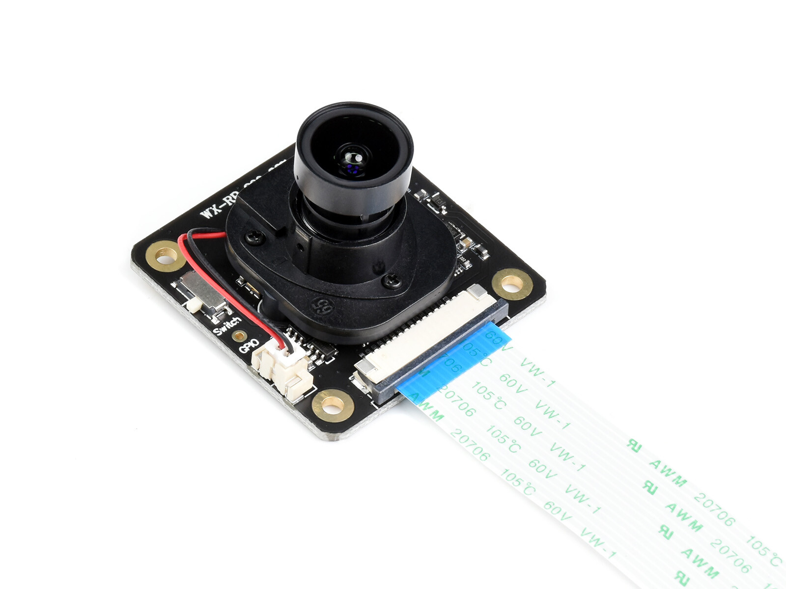 Waveshare IMX290-83 IR-CUT Camera Starlight Camera Sensor Fixed-Focus 2MP