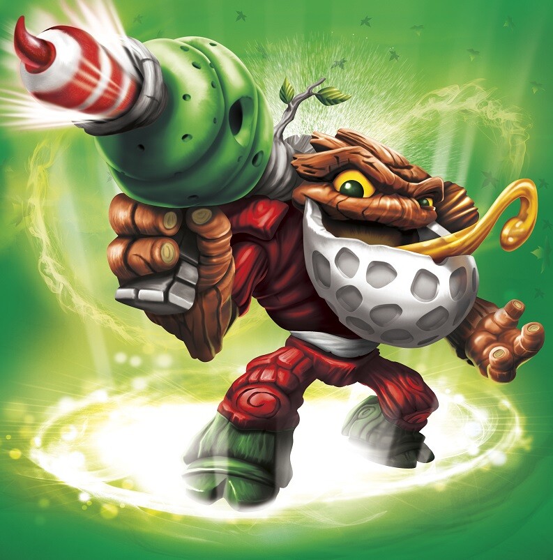 Skylanders Swap Force Jolly Bumble Blast Max 65,000 coins & Max Level NFC Card