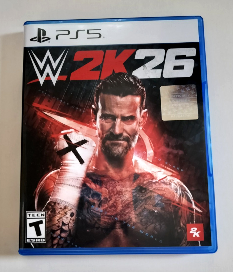 Replacement Case Only for WWE 2k26 PlayStation 5 PS5 AUTHENTIC
