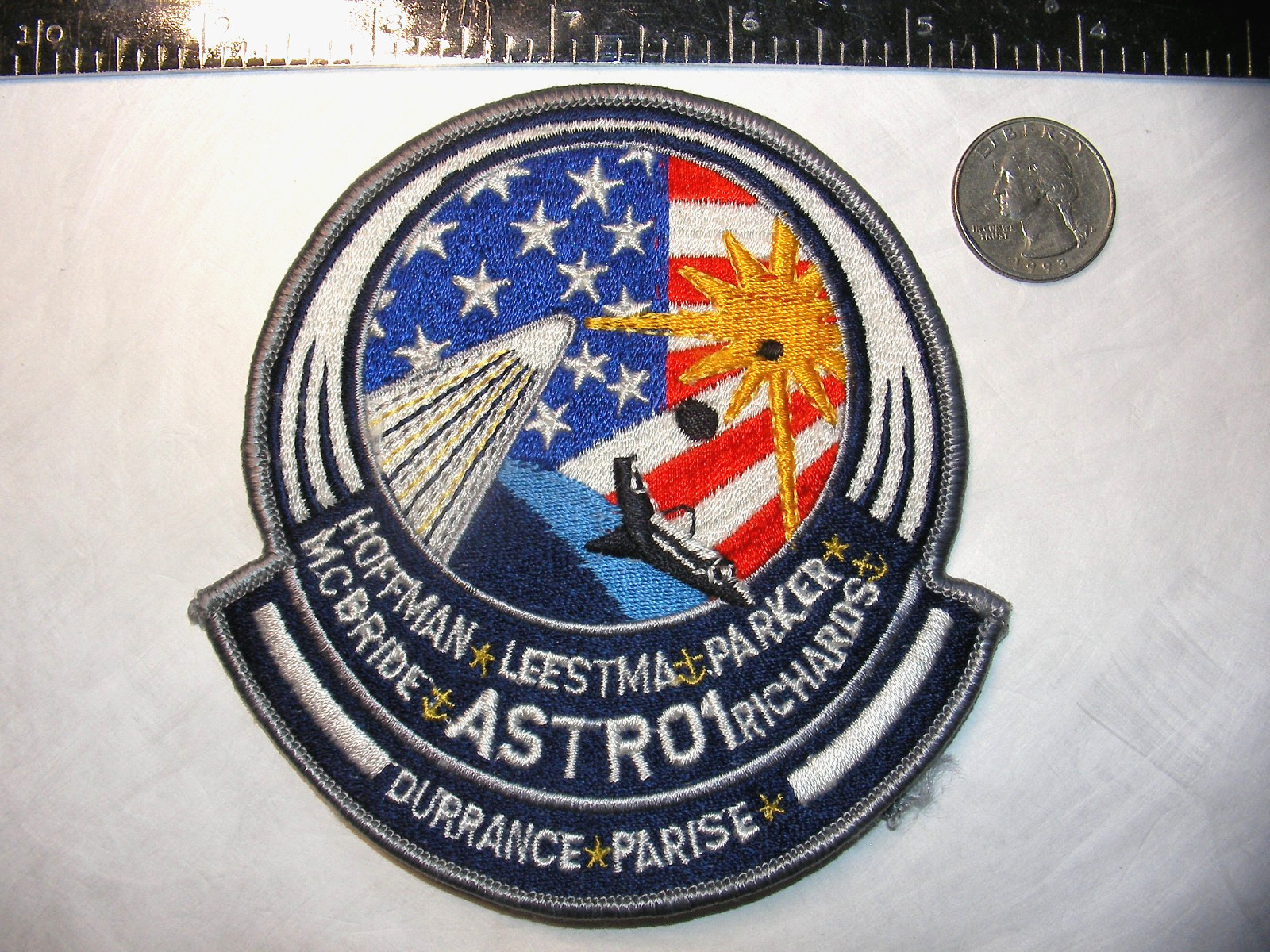 Cancelled Mission STS-61E Replica Patch NASA Space Shuttle