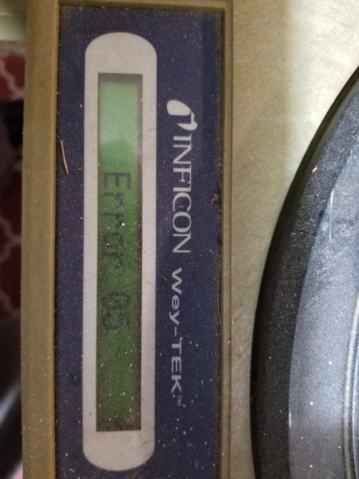 Vintage Inficon Wey-TEK 45W 110lb. Max Error 5