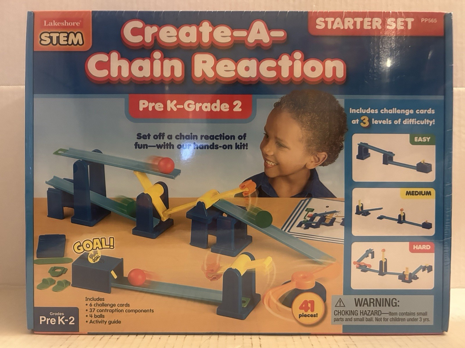 Lakeshore Create-A-Chain Reaction Starter Set PP565 Pre K-Grade 2