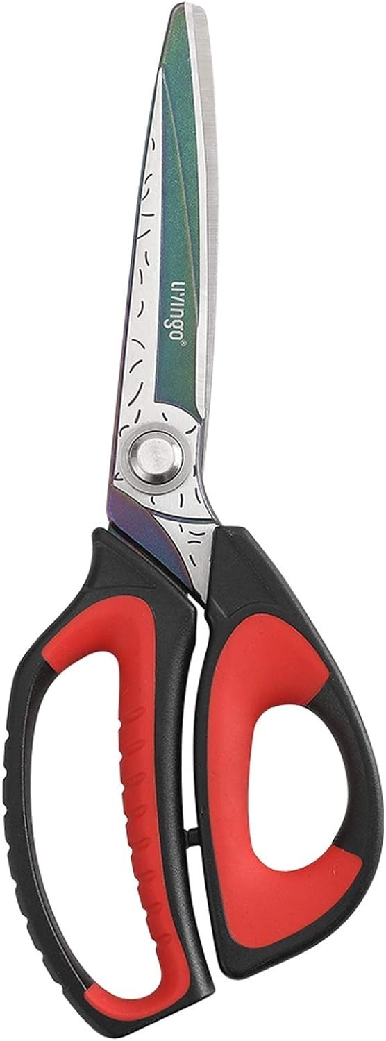 Versatile 10" Heavy-Duty Scissors - Perfect for Gardening and Craft Projects