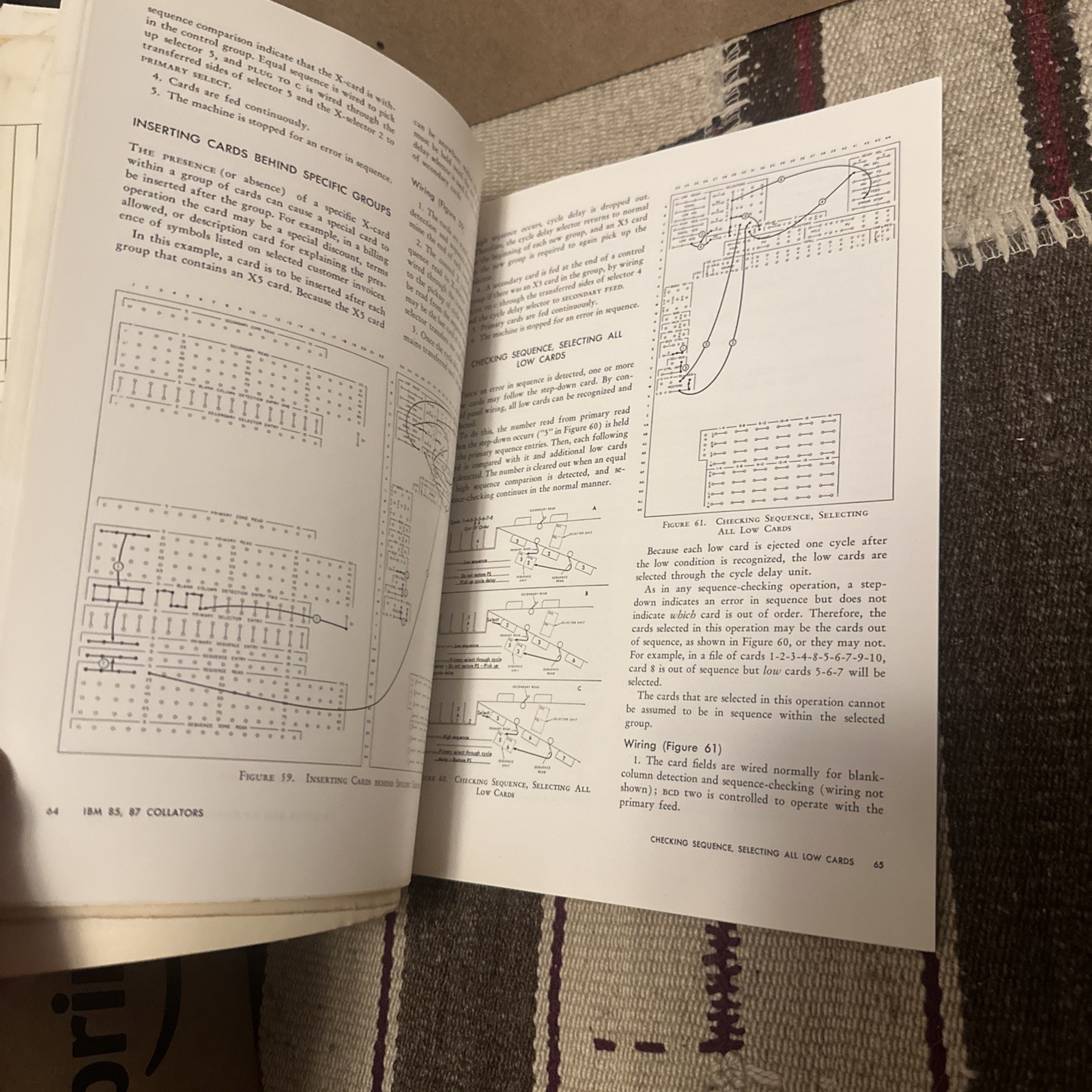 IBM 85 and 87 Collators Reference Manual, 1958