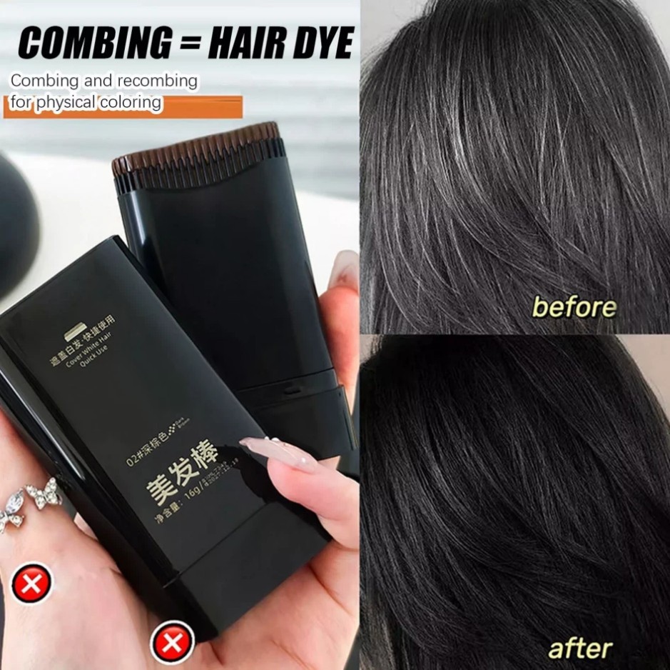Hair Dye Comb Hairdressing Stick Wand Dye Tool Sweat-Proof Touchup welcoming&%%