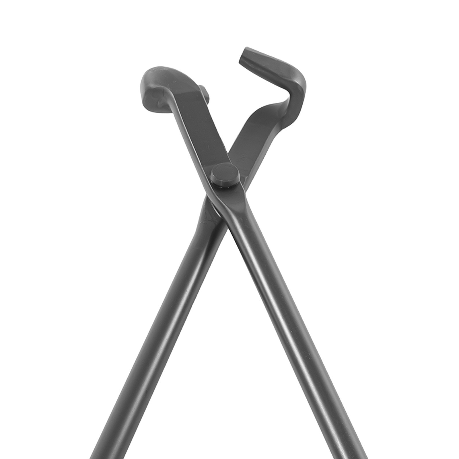 Blacksmith Carbon Steel Tongs 4pcs Flat V Bit Blade Wolf Jaw Forging Tool Set