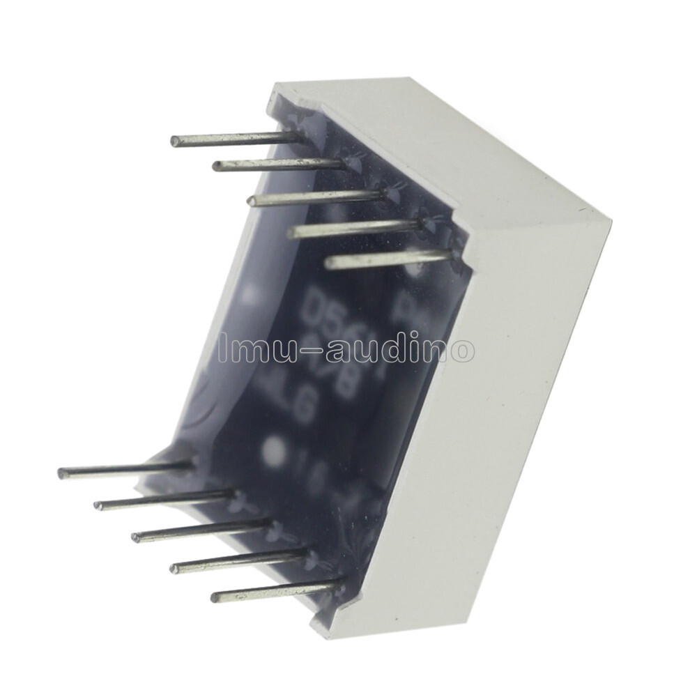 10PCS 0.56" 7 Segment Red LED Display 1 Digit Common Anode NEW