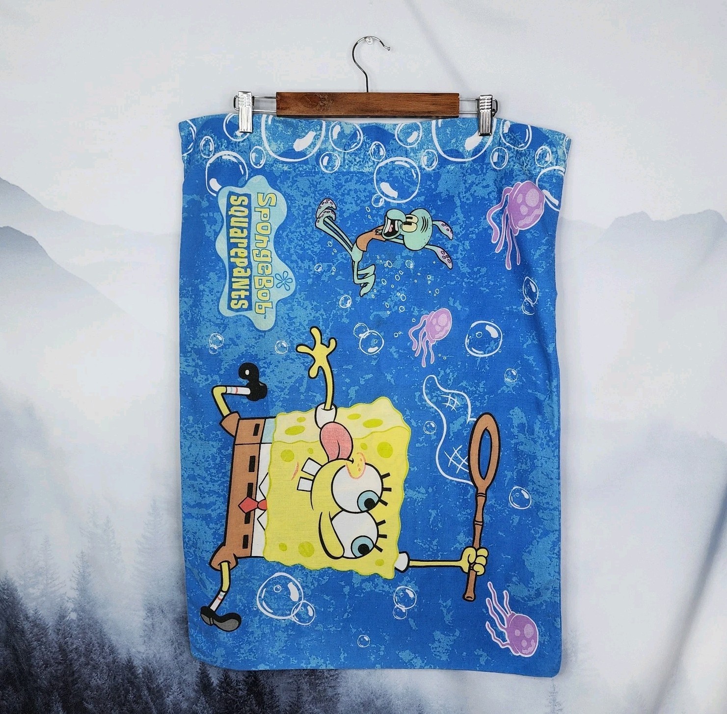 Y2K Nickelodeon Spongebob Squarepants Pillowcase 2001