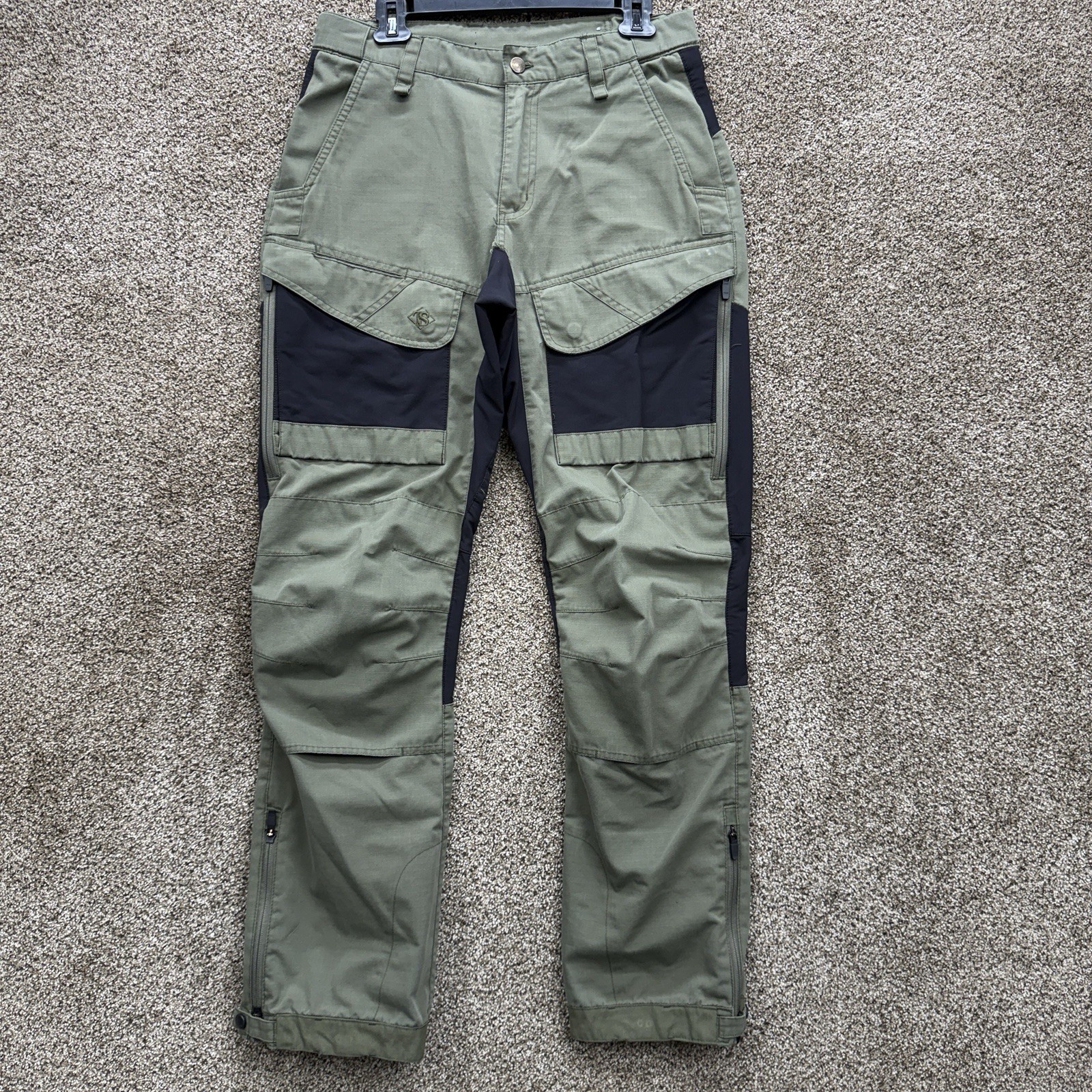 Tru-Spec Xpedition Tactical Cargo Pants Men's 32x33 OD Green Black