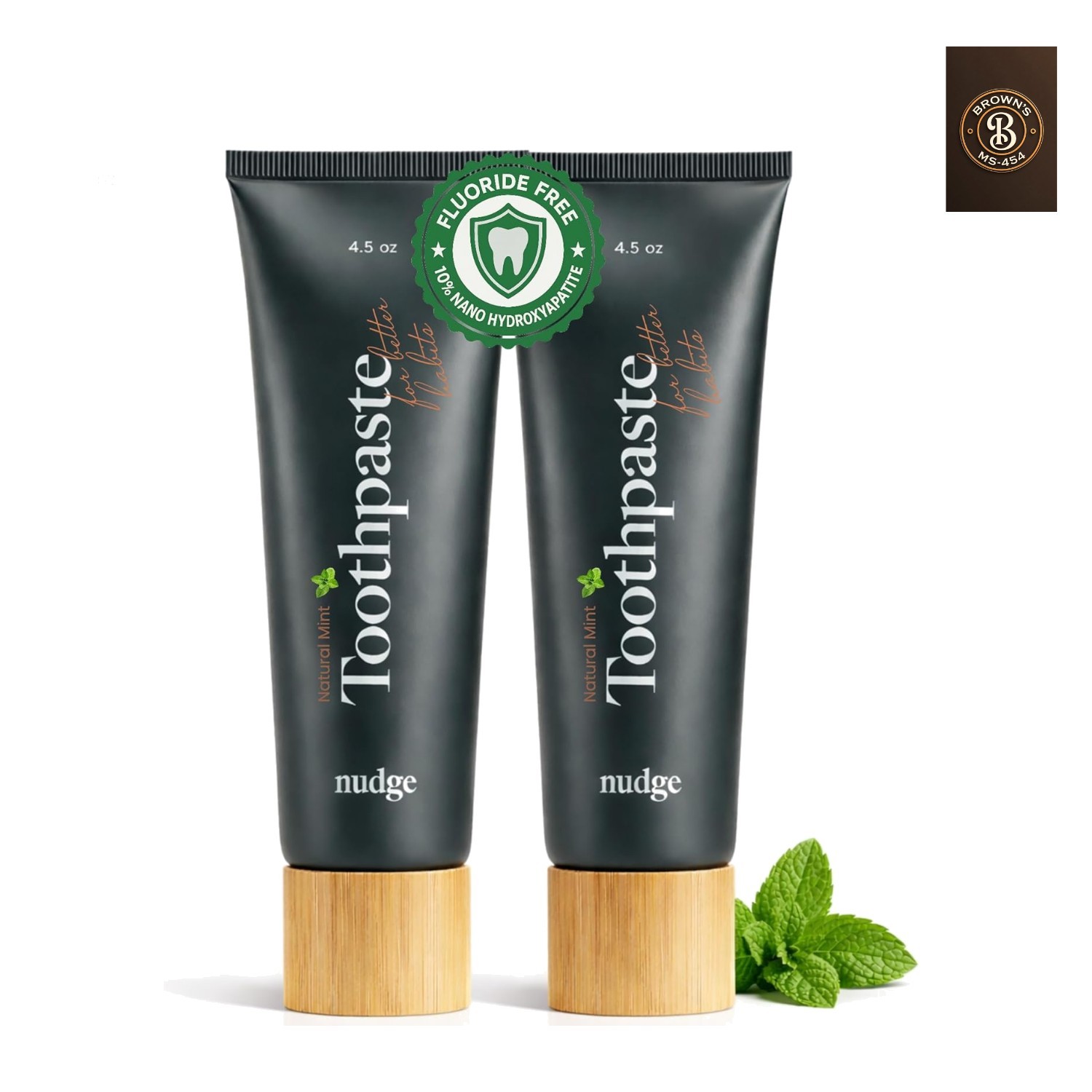 10% Nano Hydroxyapatite Toothpaste, Rod-Shaped nHA for Maximum Enamel Contact...