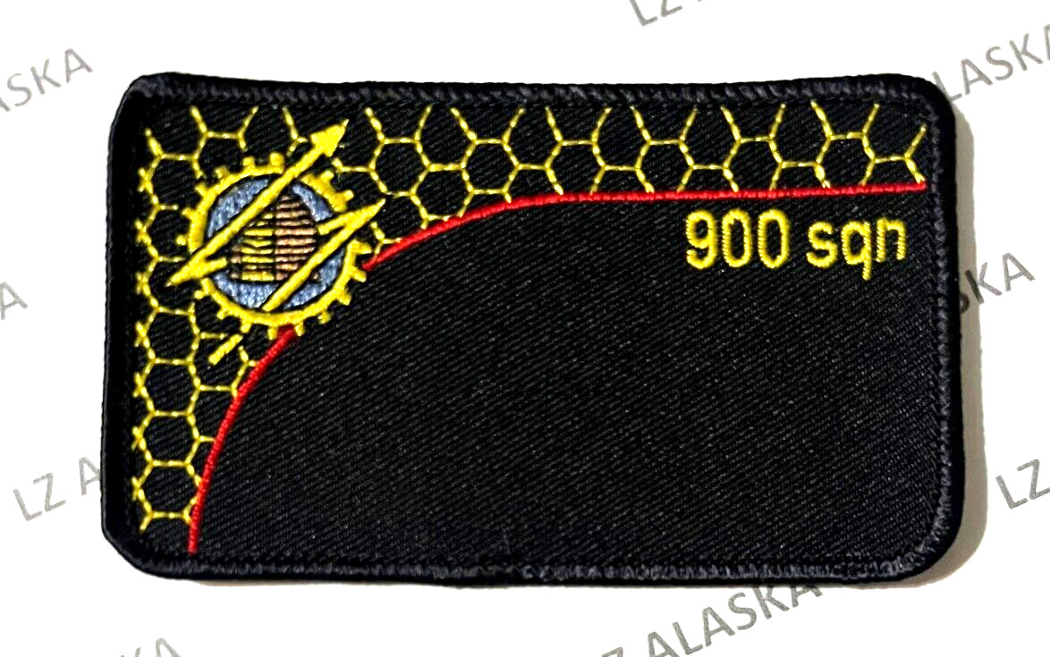 RNLAF 900 SQUADRON, AIR BASE VOLKEL, NETHERLANDS NAMETAG PATCH FN1