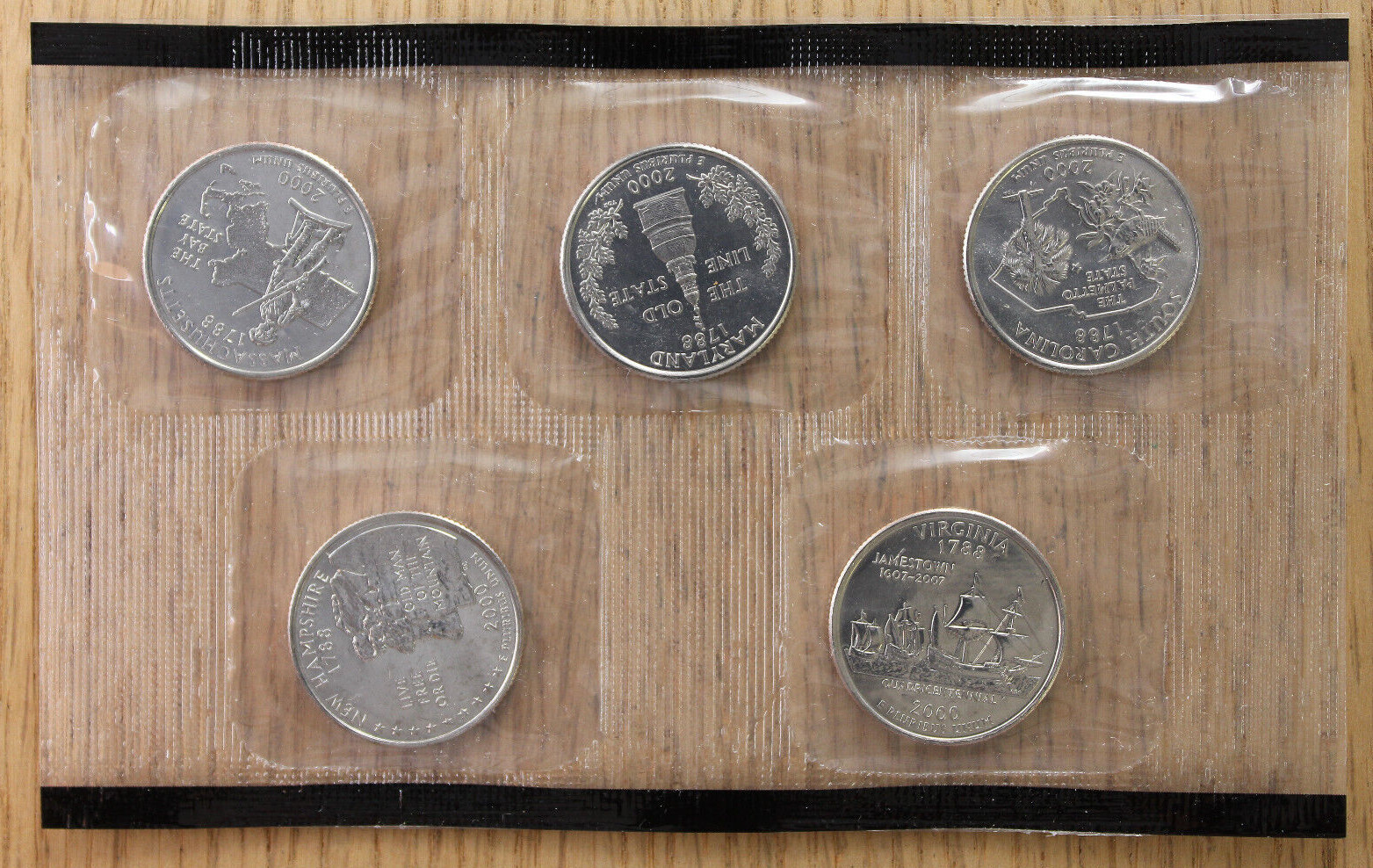 2000 U.S. Mint Set - Uncirculated Coins - 20-Coin Set - P & D