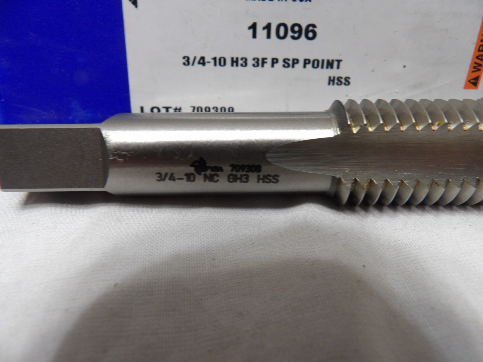 Fastcut Tool 3/4 - 10 H3 3F P SP Point #11096
