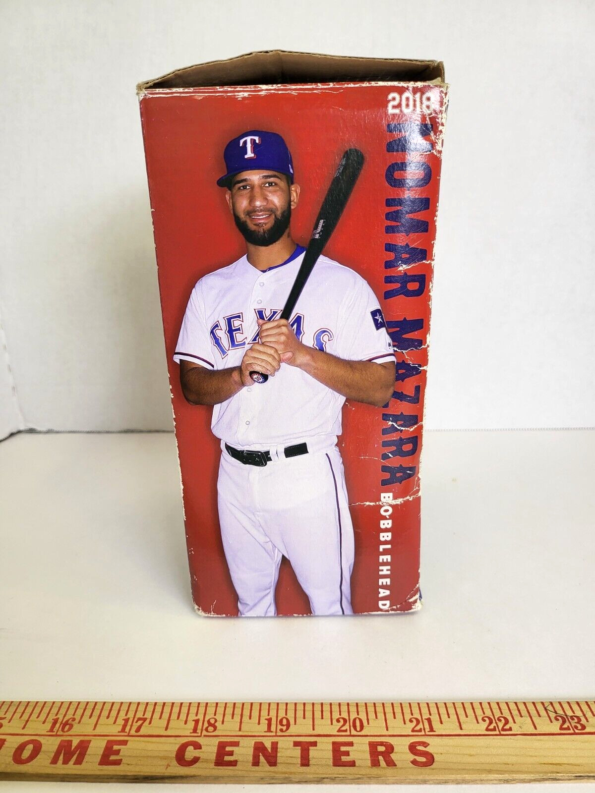 2018 Nomar Mazara Bobblehead Texas Rangers #30 w/Box
