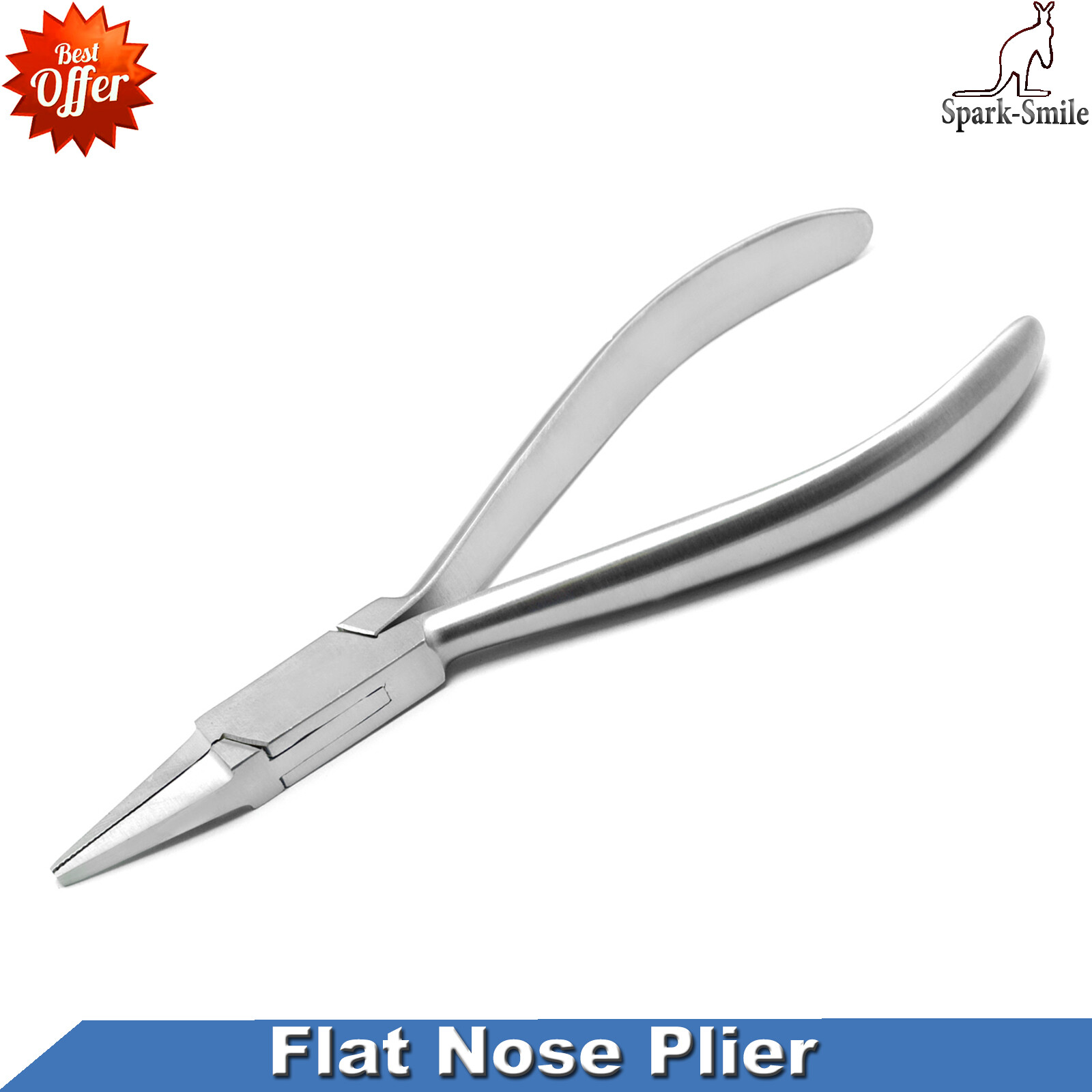 Flat Nose Plier Orthodontic Arch Wire Loop Forming Wire Adjusting Bending Braces