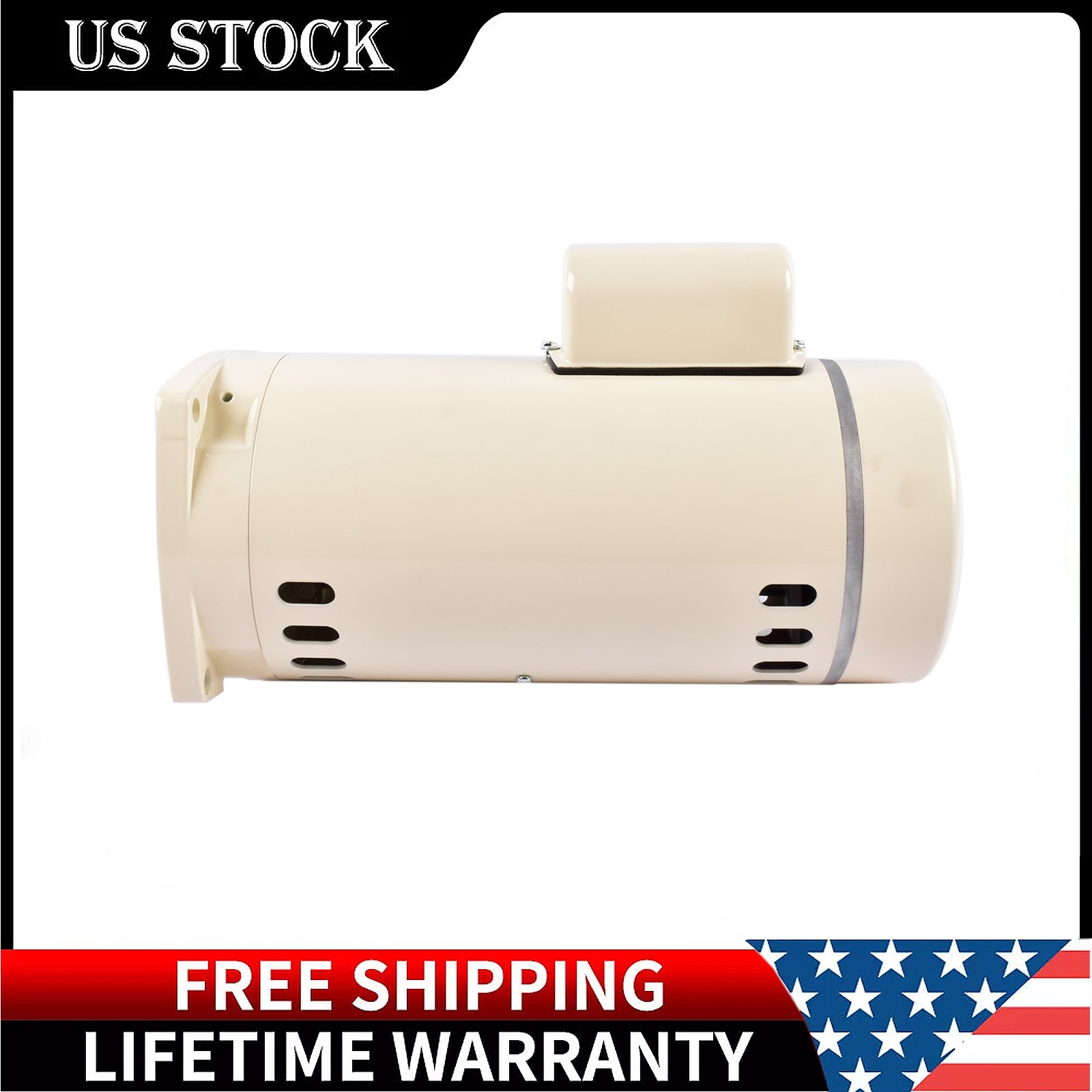 Pool Pump Motor 1.5HP 230V Single-Speed For Pentair Whisperflo 355012S 071315S