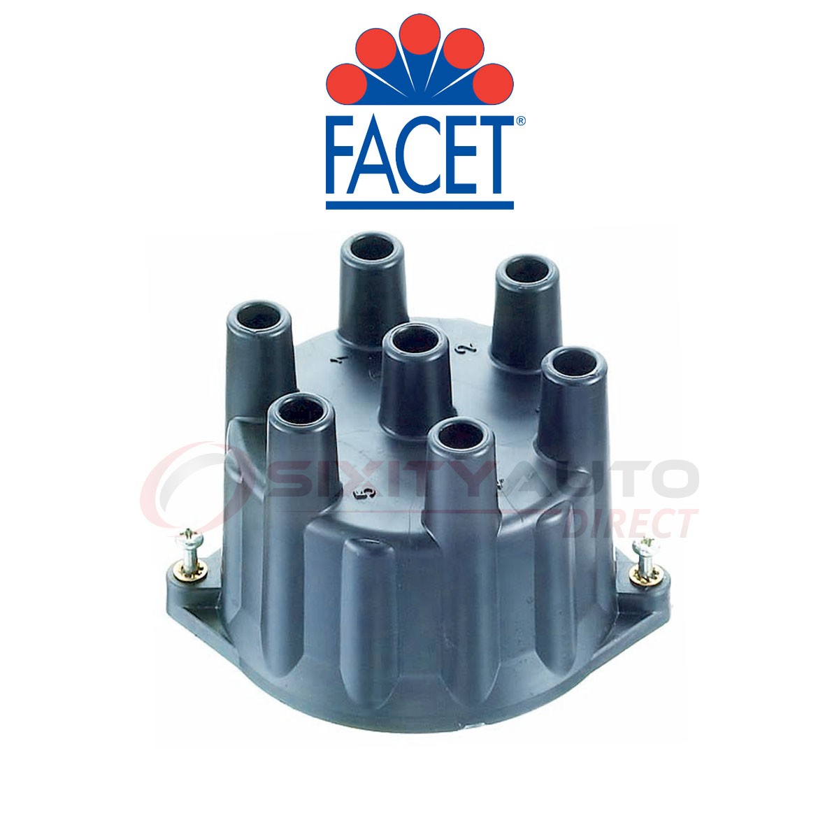 Facet Distributor Cap for 1988-1989 Chrysler New Yorker 3.0L V6 - Ignition ca
