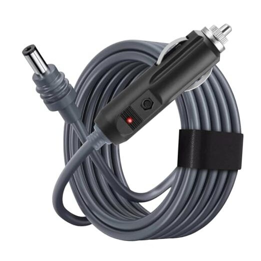 Starlink Mini Cable Car Adapter, 12V Power Cable 16.5FT/5M Compatible with