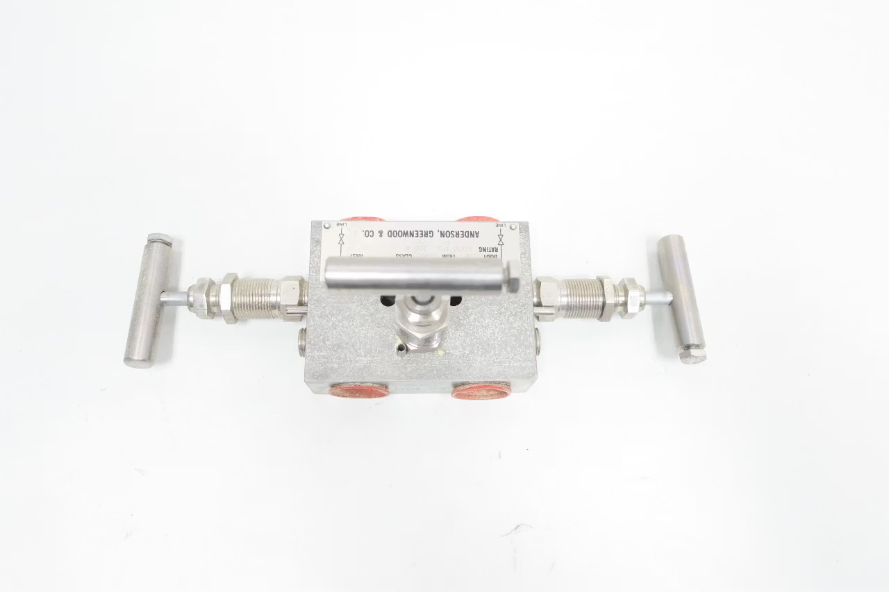 Anderson Greenwood M1HIS-4 02-8158-561 Stainless Instrument Manifold 6000psi