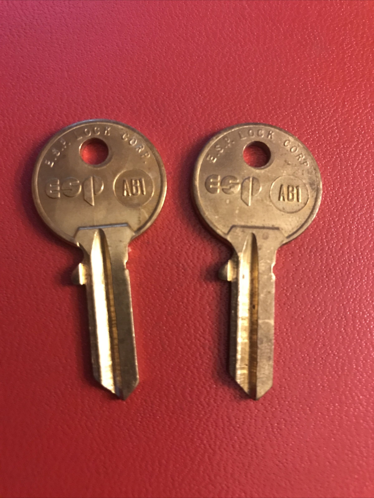 ESP Brand  Key Blank AB1 - For Abus Padlocks (set of 2)                    [kb7]