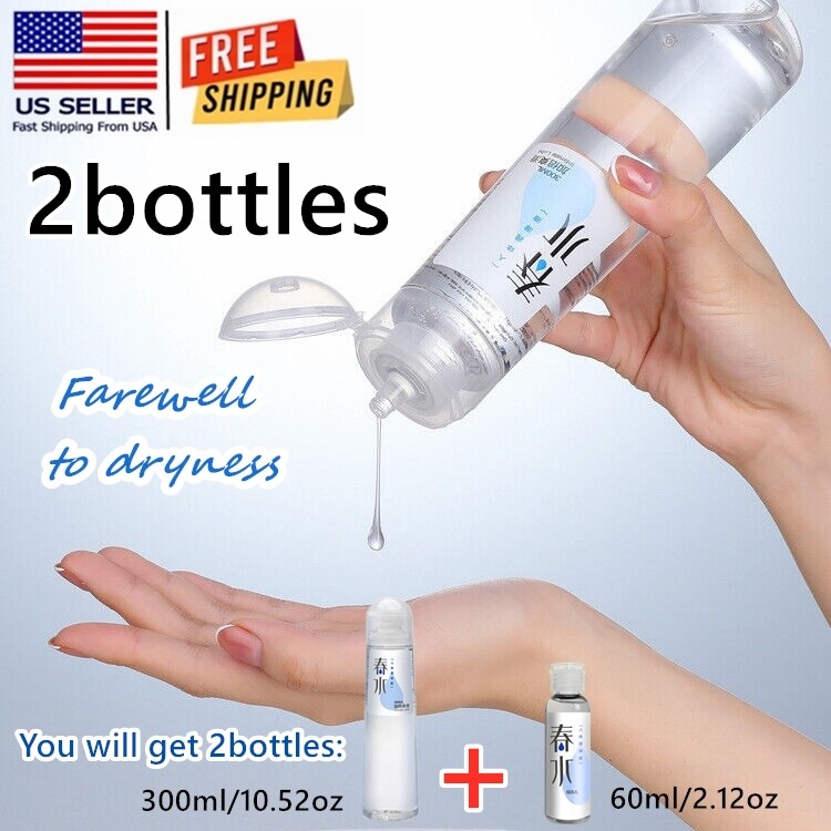 2x Sex-Lube Personal Premium Water Based Lubricant Long Lasting Natural-Feel NEW