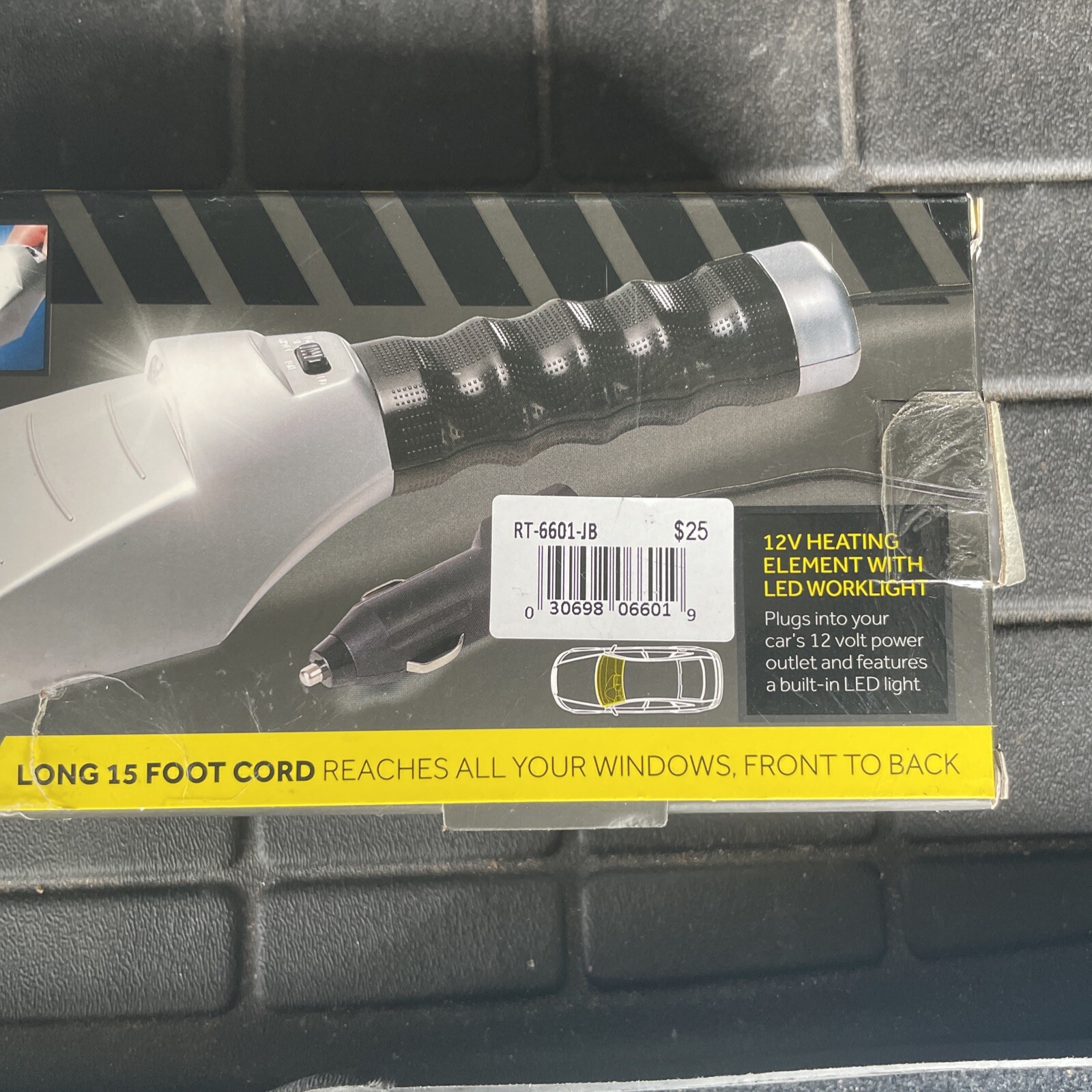 NEW Light up heated ice scraper. Road trip brand
